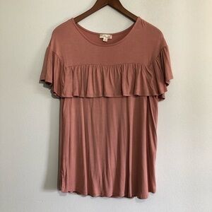 Misia ruffle top!